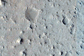 Candidate Recent Impact Site