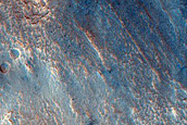 Lineated Bedrock Block in Protonilus Mensae