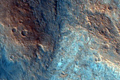 Mound in Chryse Planitia adjacent to Clay-Bearing Mesa