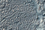 Curved Channel near Reull Vallis