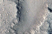 Partially Preserved Knickpoint in Kasei Valles 