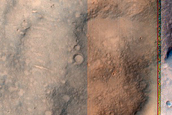 Channel near Al-Qahira Vallis