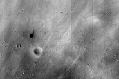 Candidate Recent Impact Site