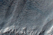 Triangular Scars on Hillslopes