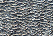 Gullies in Crater East of Huggins Crater