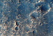 Kasei Valles Alluvial Fans and Scarp