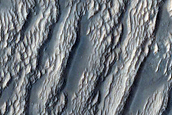 Contact between Lava Flow and Windblown Bedforms