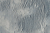 Landforms West of Sabis Vallis