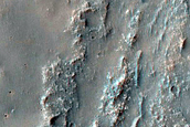 Inverted Channel in Noachis Terra