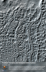 Fretted Terrains and Ground Deformation