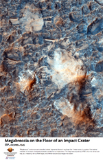 Megabreccia on the Floor of an Impact Crater