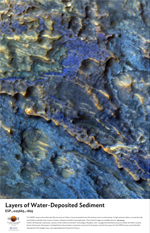 Layers of Water-Deposited Sediment