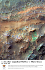 Sedimentary Deposits on the Floor of Ritchey Crater