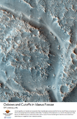 Oxbows and Cutoffs in Idaeus Fossae