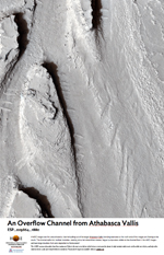 An Overflow Channel from Athabasca Vallis