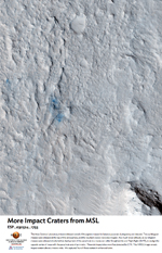 More Impact Craters from MSL