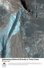 Sedimentary Bedrock Diversity in Terby Crater