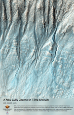 A New Gully Channel in Terra Sirenum