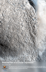 Breached Rim of a Circular Depression