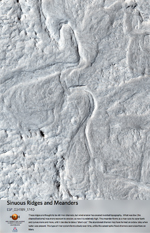Sinuous Ridges and Meanders