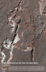 Bright Sediments on the Floor of Ladon Basin