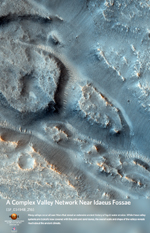 A Complex Valley Network near Idaeus Fossae