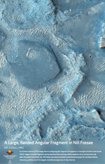 A Large, Banded Angular Fragment in Nili Fossae