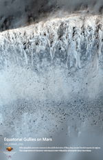 Equatorial Gullies on Mars