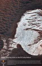 Water-Bearing Rocks in Noctis Labyrinthus