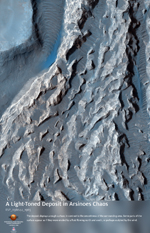 A Light Toned Deposit in Arsinoes Chaos