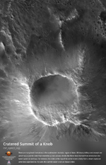 Cratered Summit of a Knob
