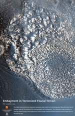 Embayment in Tectonized Fluvial Terrain