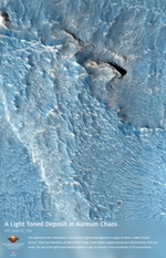 A Light Toned Deposit in Aureum Chaos