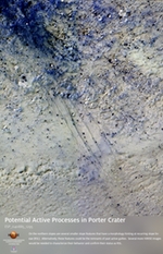 Potential Active Processes in Porter Crater 