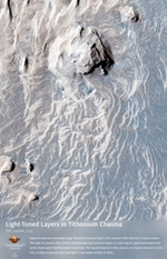 Light-Toned Layers in Tithonium Chasma