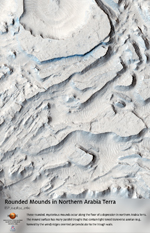 Rounded Mounds in Northern Arabia Terra