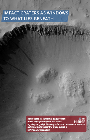 Impact Craters as Windows to What Lies Beneath