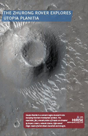 The Zhurong Rover Explores Utopia Planitia