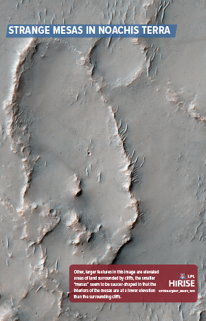 Strange Mesas in Noachis Terra