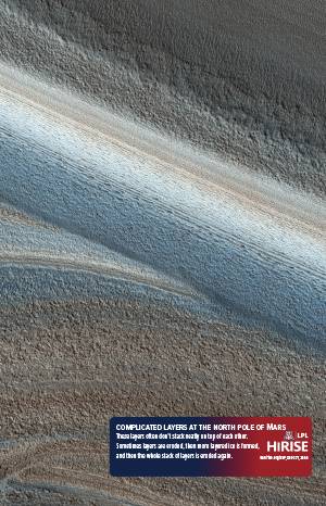 Complicated Layers at the North Pole of Mars