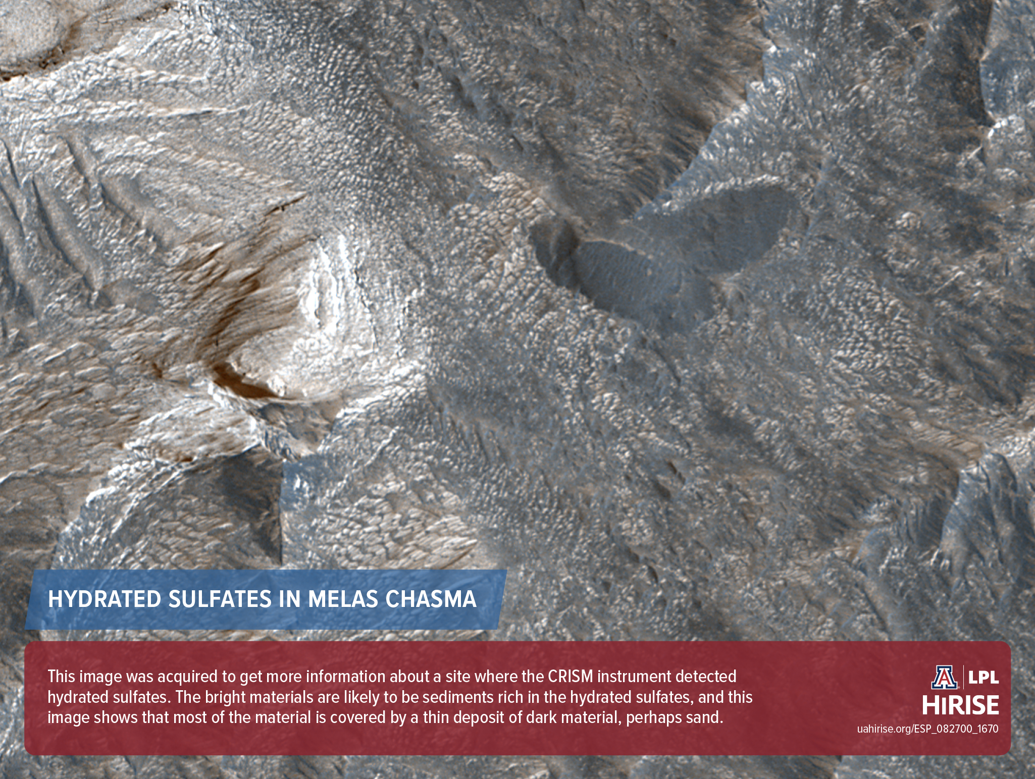 Hydrated Sulfates in Melas Chasma