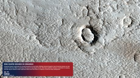 Ring-Shaped Mounds in Ceraunius 
