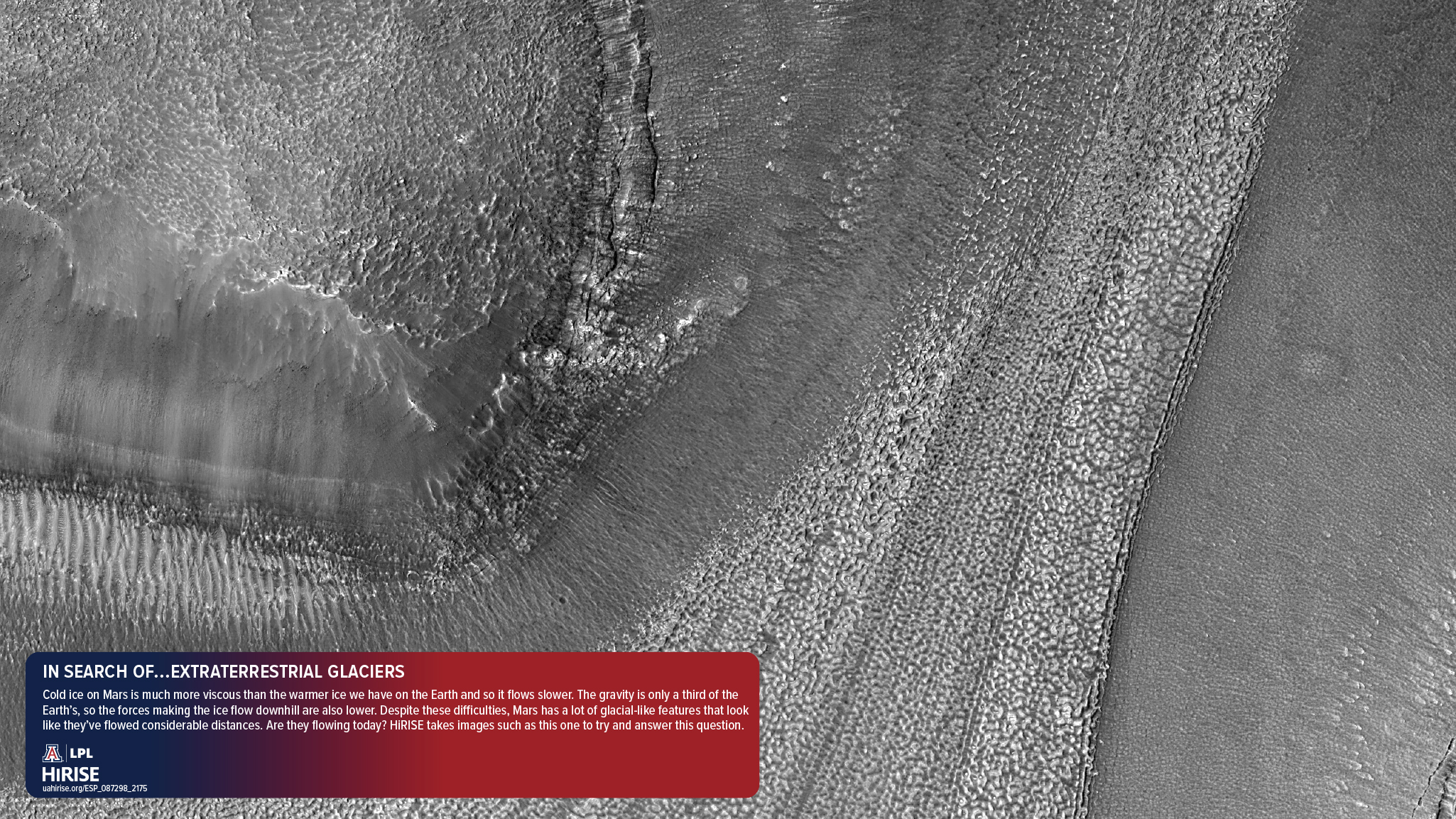 In Search Of...Extraterrestrial Glaciers