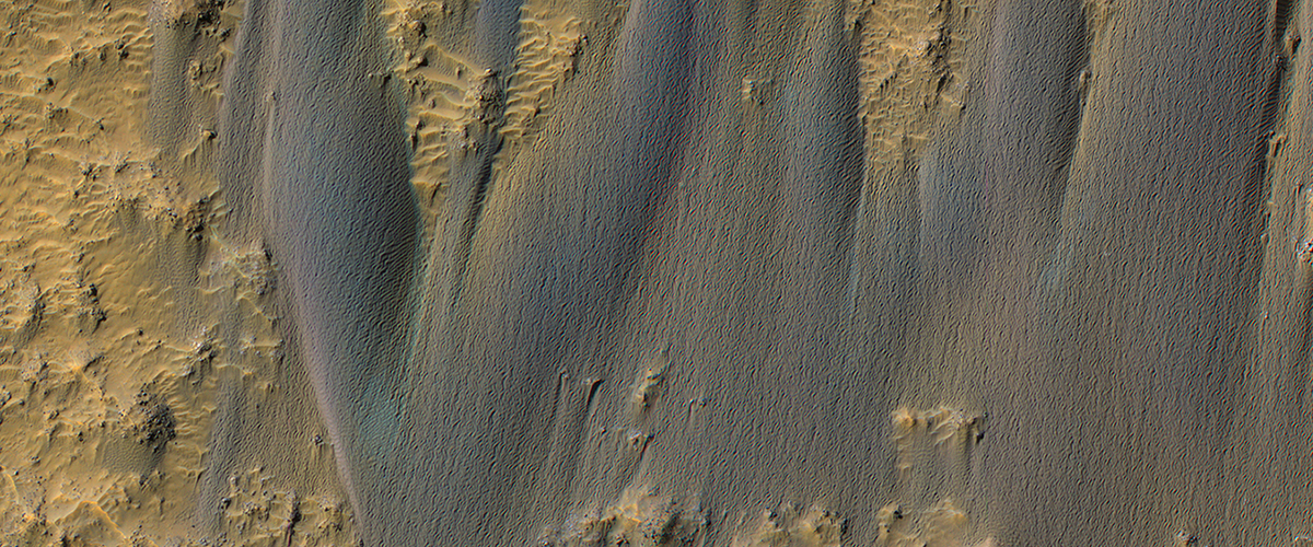Dunes in Briault Crater