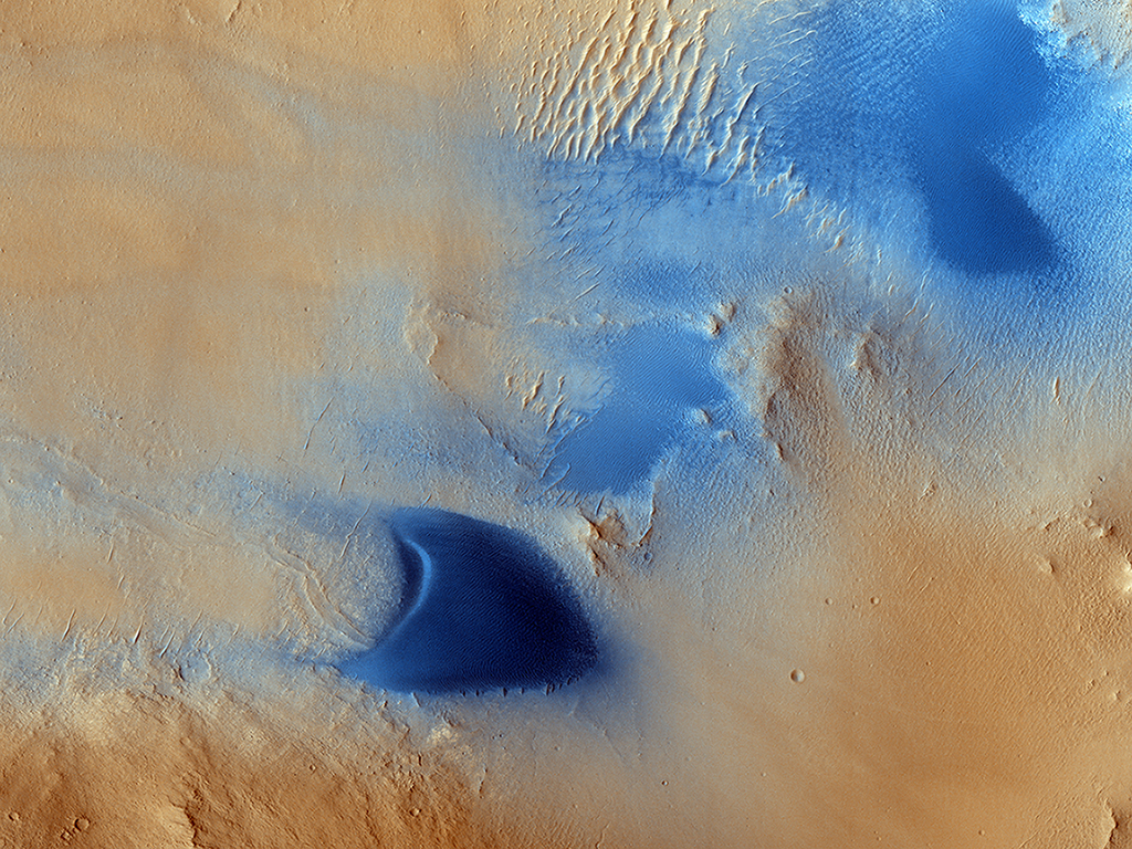Dunes and Wind Streaks in Arabia Terra (ESP_037714_1935) - HiRISE
